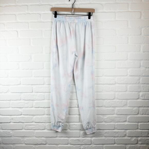 PINK Victoria's Secret Tie Dye Pink and Blue Campus Jogger XS - Picture 2 of 12